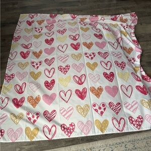 Heart Patterned valentine shower curtain